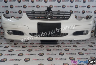 Бампер передний Mercedes w203 Coupe