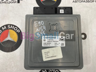 Блок управления двигателем BMW 335i 2008 E90 N54B30A 12147586933 - купить Адлере