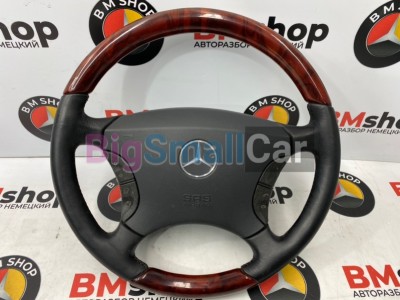 Руль Mercedes S350 2003 W220 112.972 А2204601603 - купить Адлере