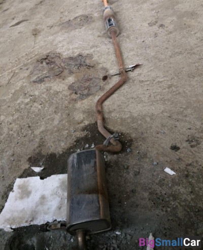 Глушитель в сборе от Peugeot 508 2011-2018 - купить Адлере