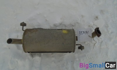 Задняя часть глушителя от Hyundai Getz 2002-2010 - купить Адлере