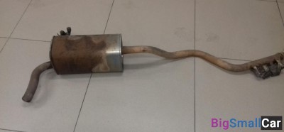 Задняя часть глушителя от Renault Clio 3 2005-2012 - купить Адлере