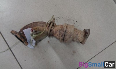 Приемная труба глушителя от Kia Shuma 2001-2004 - купить Адлере