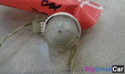 Фонарь подсветки номера от Suzuki Grand Vitara 2005-2015 - купить Адлере