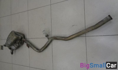 Задняя часть глушителя от Mercedes-Benz E-Klass W211 2002-2009 - купить Адлере