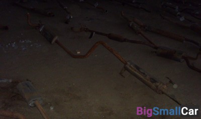 Глушитель в сборе от Chevrolet Aveo T300 2011 - купить Адлере