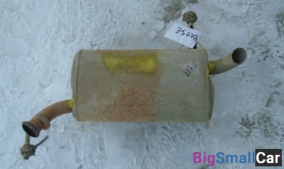 Задняя часть глушителя от Peugeot 407 2004-2011 - купить Адлере