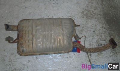 Задняя часть глушителя от Hyundai Elantra XD 2000-2010 - купить Адлере