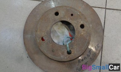 Диск тормозной задний от Mitsubishi Colt Z3 2002-2012 - купить Адлере