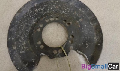 Пыльник тормозного диска задний правый от Jaguar X-TYPE 2001-2009 - купить Адлере