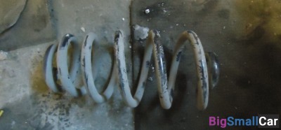 Пружина задней подвески A4  B6  2000-2004 Б/У - купить Адлере