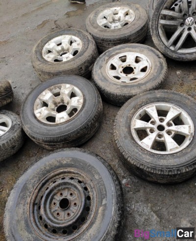 Колесо запасное Mitsubishi L200 (запаска L200) б/у MR992729/MR992758 6 x 139.7 - купить Адлере