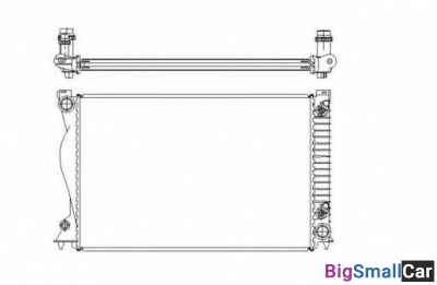 Радиатор охлаждения nissens 60236A - купить Адлере