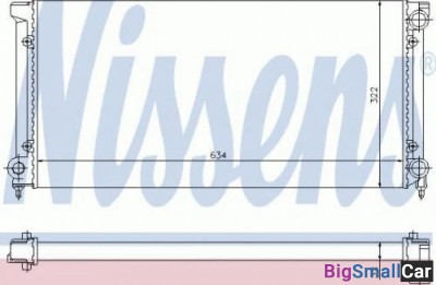 Радиатор охлаждения AVA quality cooling VW2072 - купить Адлере