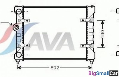 Радиатор охлаждения AVA quality cooling ST2023 - купить Адлере