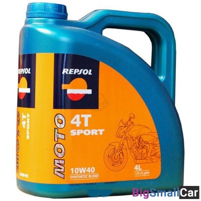 Масло моторное REPSOL MOTO SPORT 4T 10W40 4L 6024/R