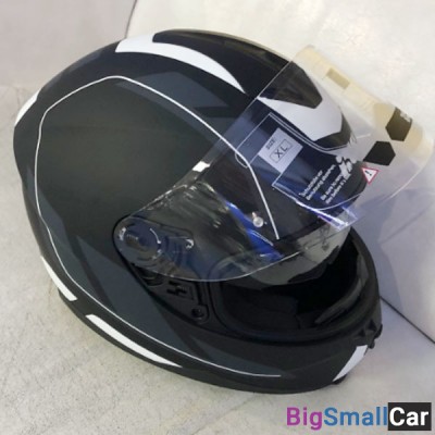 Шлем IXS HX1100 2.0 blk/matt/white 2XL X14070-M31-2XL - купить Адлере