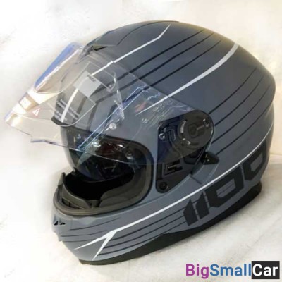 Шлем IXS HX1100 2.1 matt/grey/white XL X14075-M91-XL - купить Адлере