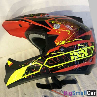 Шлем IXS 278 Kid 2.0 blk/yel/red 52 X12703-235-52 - купить Адлере