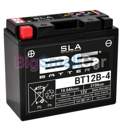 АКБ BS-Battery BT12B-4 SLA (YT12B-BS) 20545
