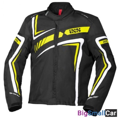 Куртка текстиль IXS Sport Jacket RS-400 ST blk/wh/yel L X56042-351-L - купить Адлере