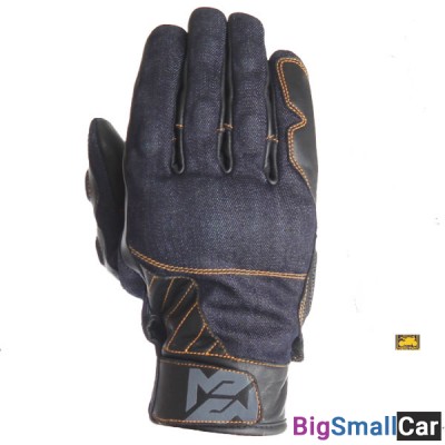Перчатки MOTEQ Groot blue джинс L M02312 - купить Адлере