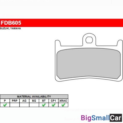Тормозные колодки FERODO FDB605P - купить Адлере