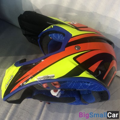 Шлем AIROH Aviator2.2 Double red/yellow M AV22DB17 Шлем AIROH Aviator2.2 Double red/yellow M AV22DB17