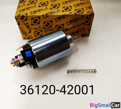 Втягивающее реле стартера Hyndai D4BF 3612042000 - купить Адлере