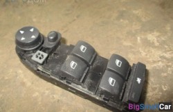 Блок стеклоподъемников перед. лев. (61 Общее э/оборудование автомобиля) 61319216046