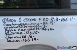 Форточка двери прав. (51 Оснащение Кузов) 51357269554 - купить Адлере