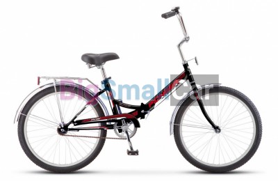 Дорожные велосипеды PIONEER OSCAR 24/14 black-red-white Дорожные велосипеды PIONEER OSCAR 24/14 black-red-white